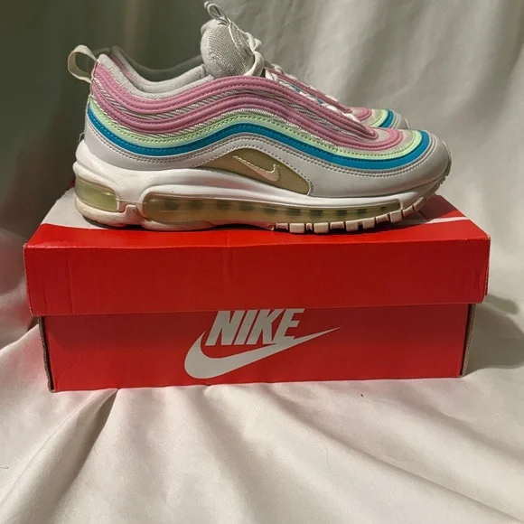 Nike Air Max 97 Pastel Wave Sneakers - Picture 3 of 6